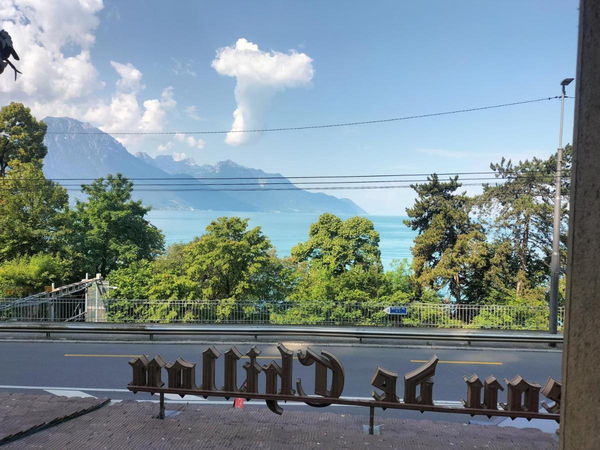 Aparthotel Castle View Veytaux Exterior foto